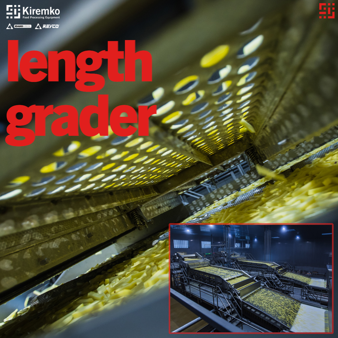 Length grader made by Kiremko